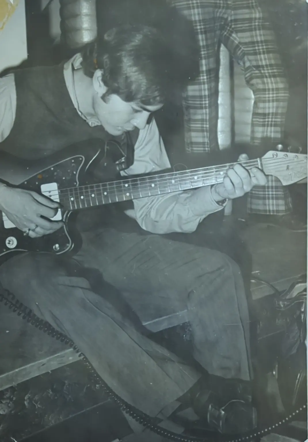 John Galiote with his Fender