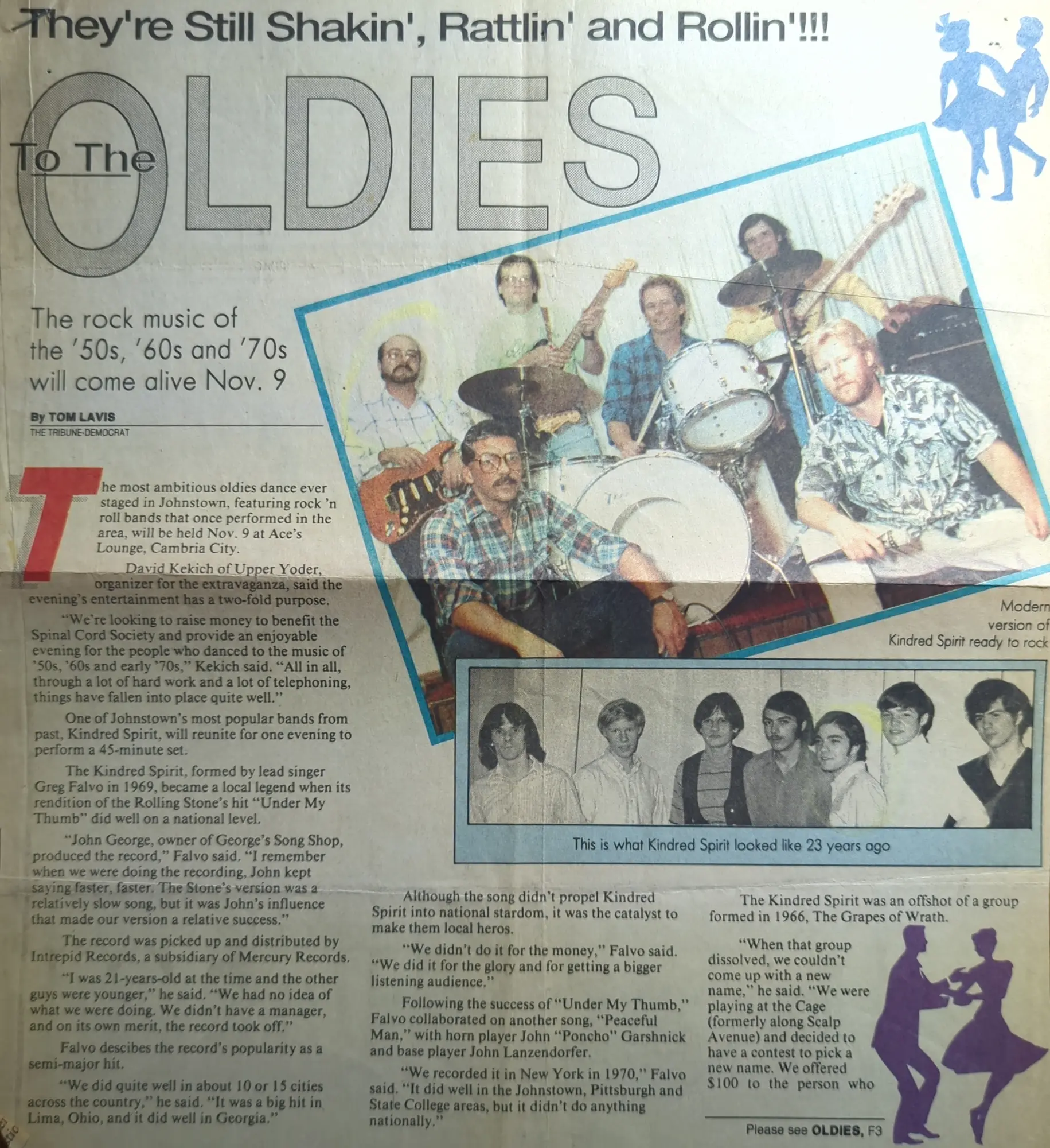 Reunion news article