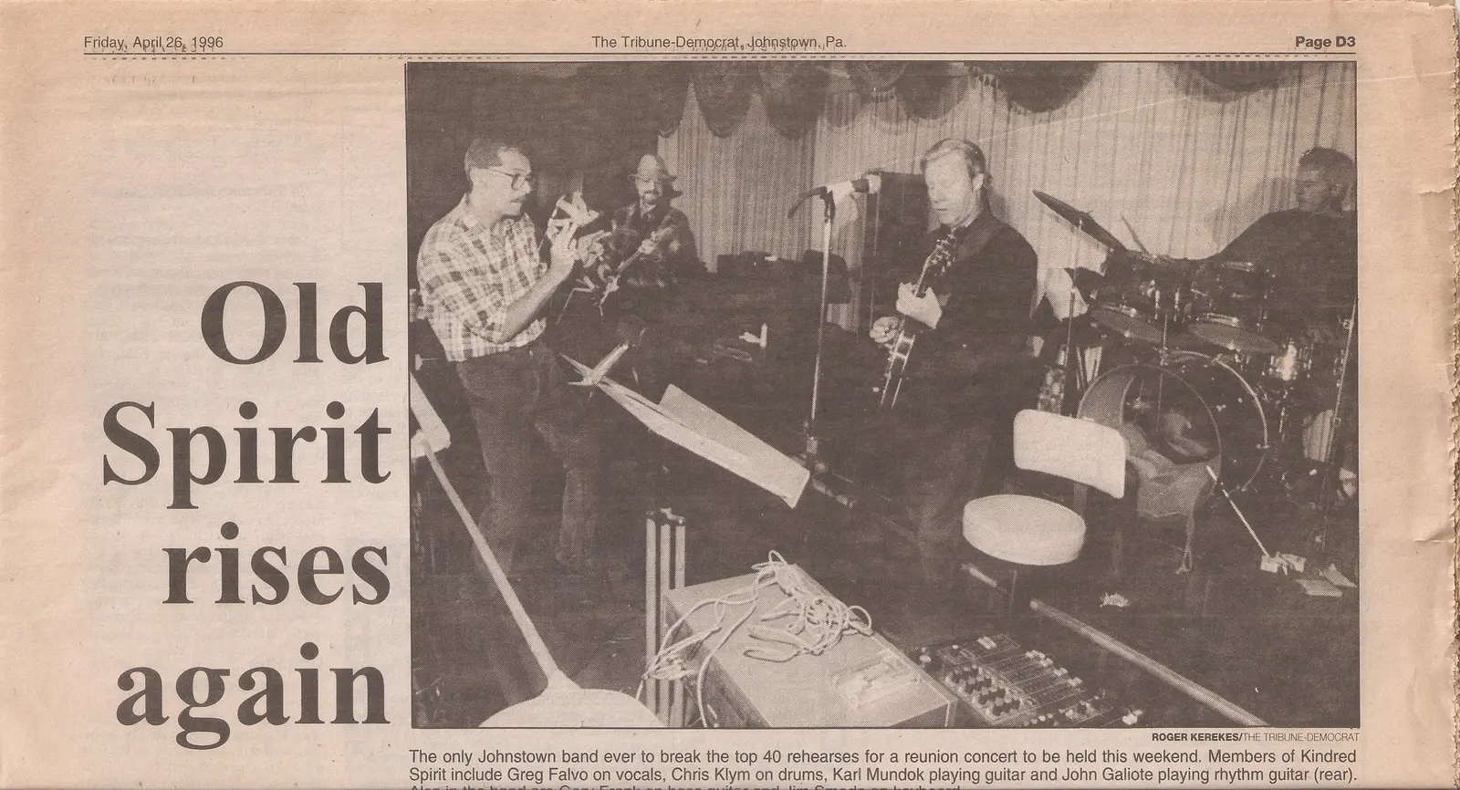 The reunion article (top)
